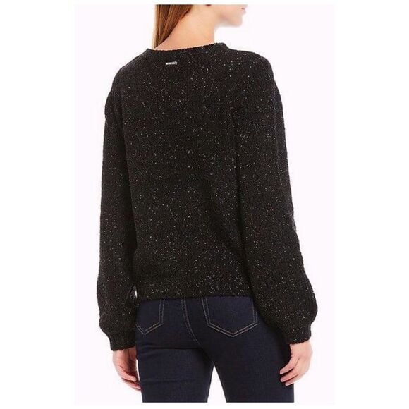 [michael kors] black sparkle lurex sweater - Picture 3 of 5